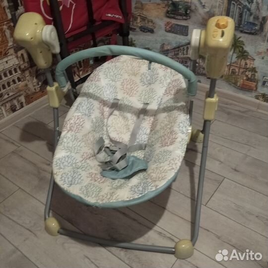 Детские электронные качели