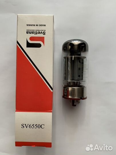 Радиолампы SV6550C (комплект из 4 штук)
