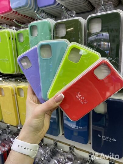 Силикон Case iPhone 12 оптом