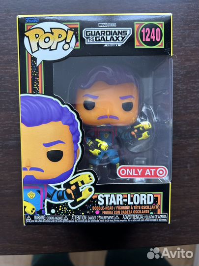 Funko pop star lord (Стражи галактики) оригинал
