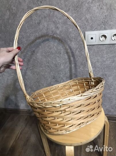 Корзина плетеная