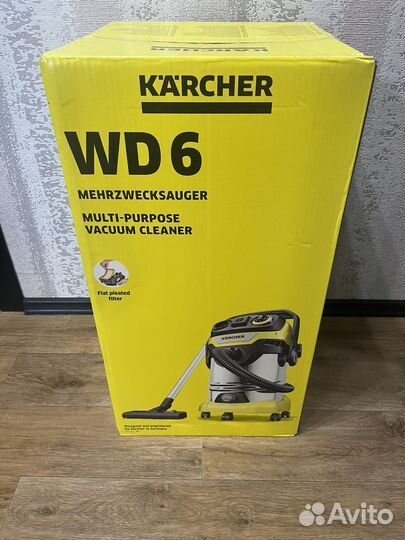 Пылесос Karcher wd 6
