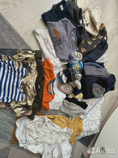 Вещи пакетом на мальчика 86-92
