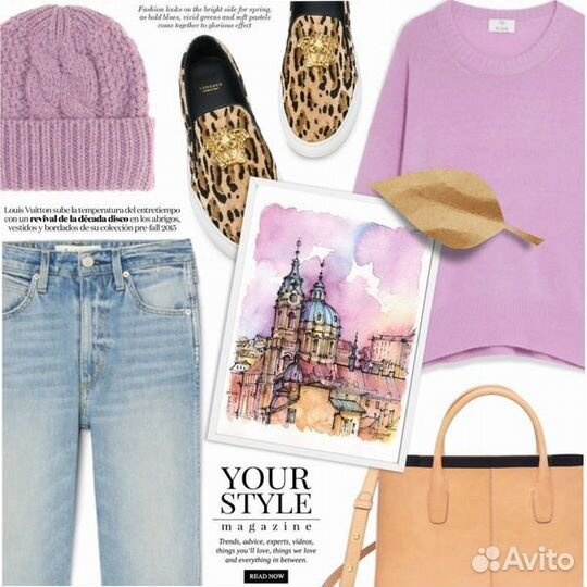 Шапка и снуд женские