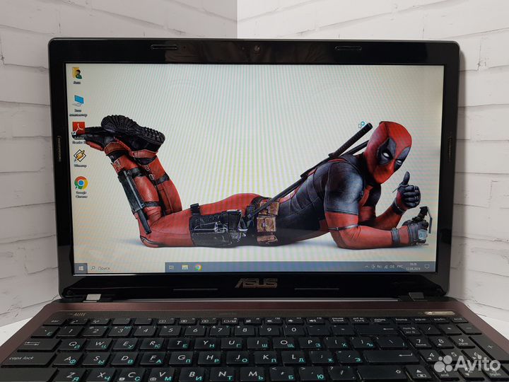Ноутбук Asus для фильмов, учёбы с гарантией