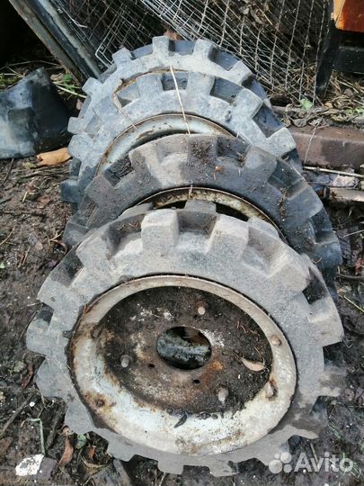 Колеса для мотоблока и плуг