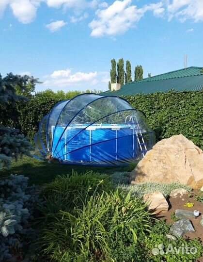 Купол для бассейна