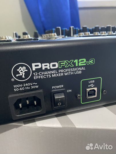 Mackie profx 12 v3 (сумка, коробка)