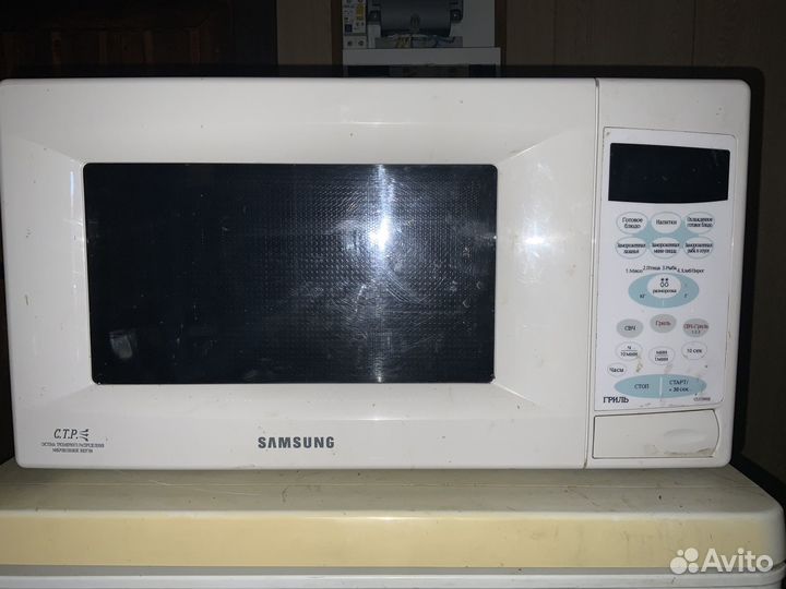 Большая микроволновая печь Trony рабочая