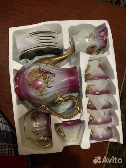 Кофейный сервиз фарфор japan мадонна