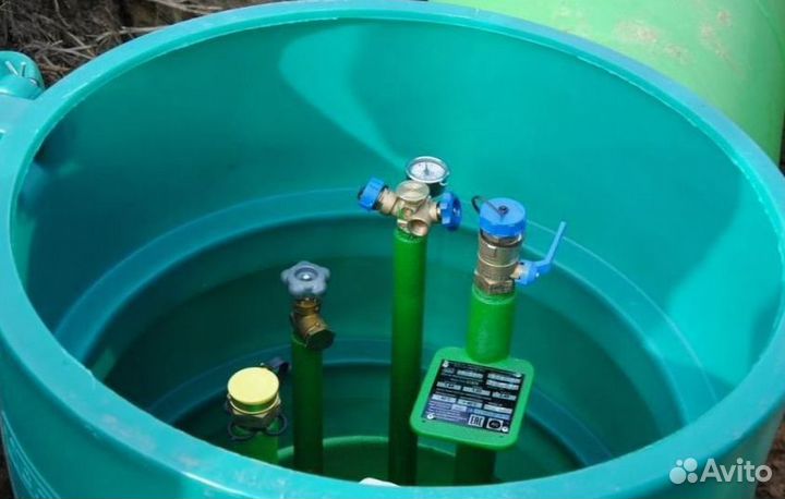 Установка газгольдера