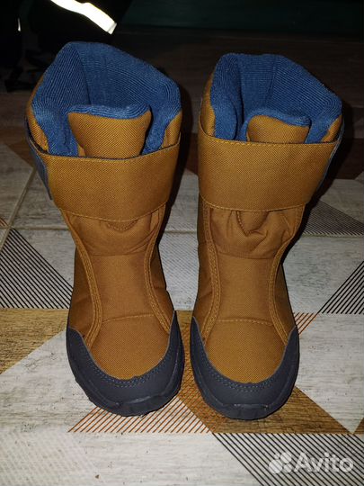 Зимние сапоги Декатлон quechua детские тёплые и во