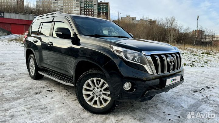 Toyota Land Cruiser Prado 3.0 AT, 2015, 156 000 км