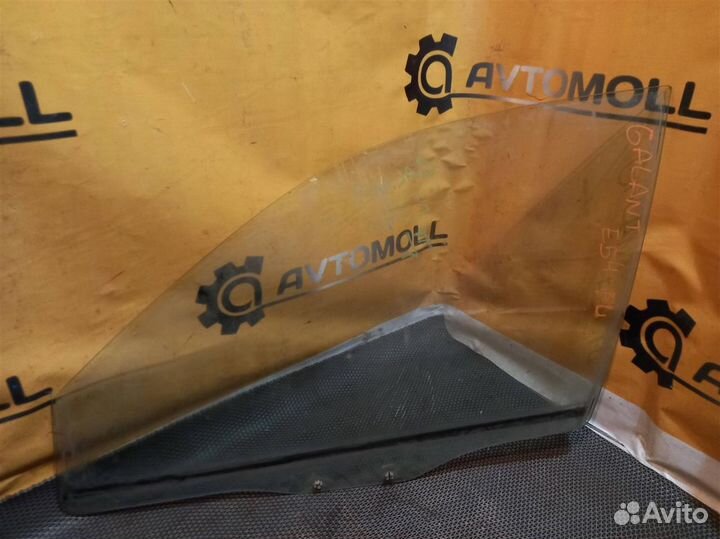 Стекло двери переднее левое mitsubishi galant E5