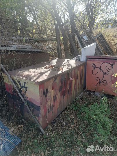 Ящик железный бу