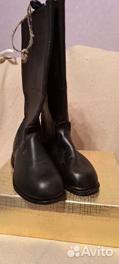 Сапоги офицерские яловые СССР новые 40 раз