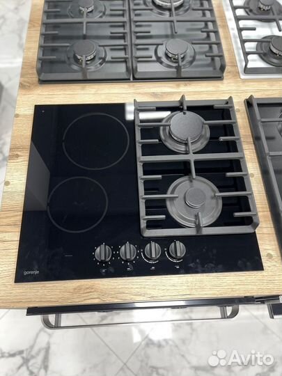 Газовая варочная панель gorenje черная