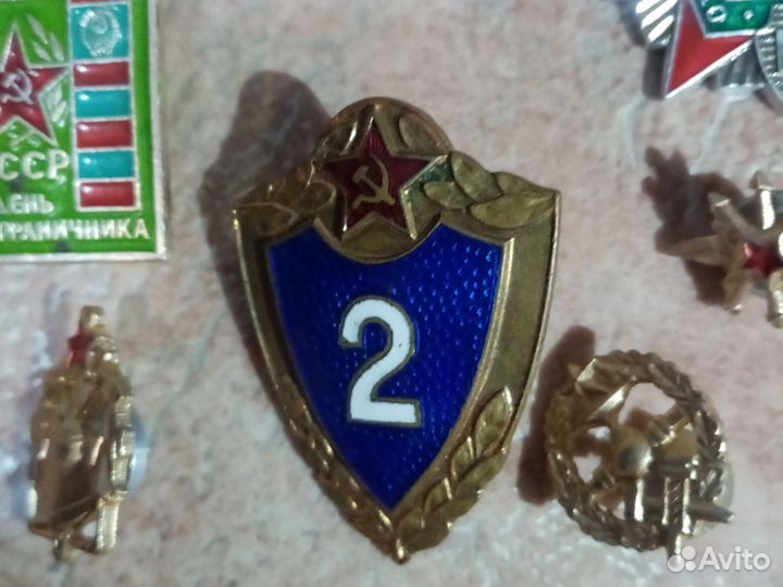 Значки Погранвойска