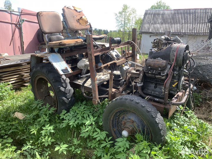Самодельный трактор