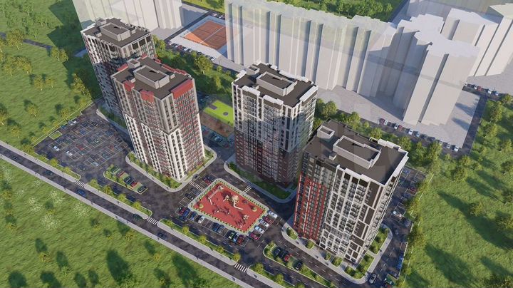 Квартира-студия, 30,6 м², 3/20 эт.