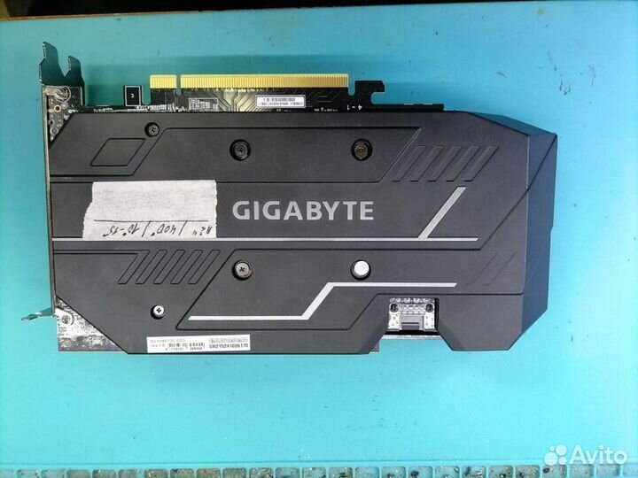 Видеокарта gigabyte GeForce GTX 1660 Ti OC GV-N166