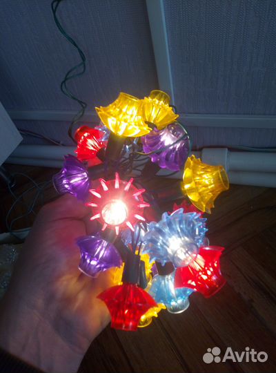 Елочные гирлянды СССР