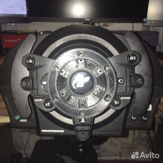 Thrustmaster t300 рулевое колесо с переходником