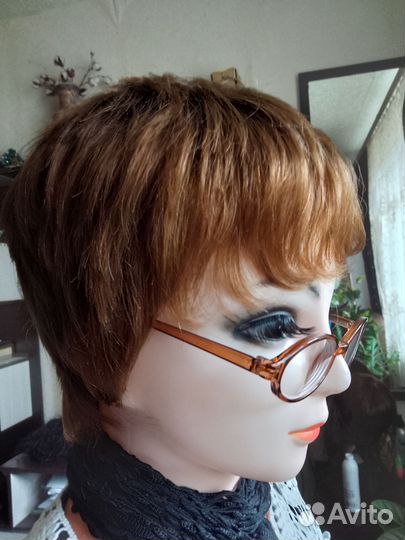 Парик из натуральных волос новый