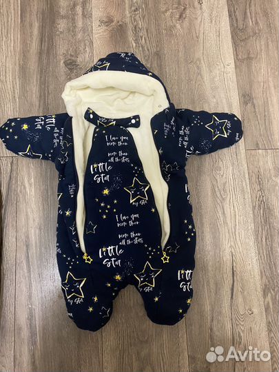 Комплект на выписку зимний