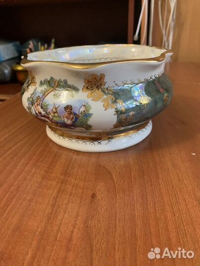 Ваза конфетница,Кисловодск ручная работа