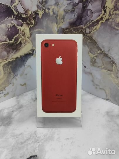 Коробка iPhone 7 Red 128GB Оригинал