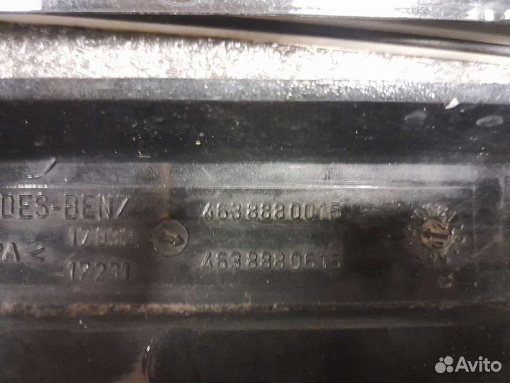 Решетка радиатора mercedes w463