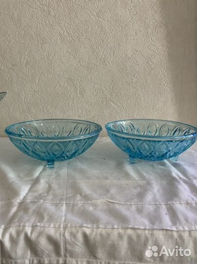 Конфетница стекло СССР