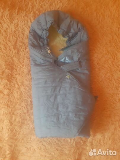 Конверт на выписку для мальчика (зима)