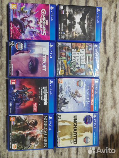 Игры для Sony playstation 4 диски PS4