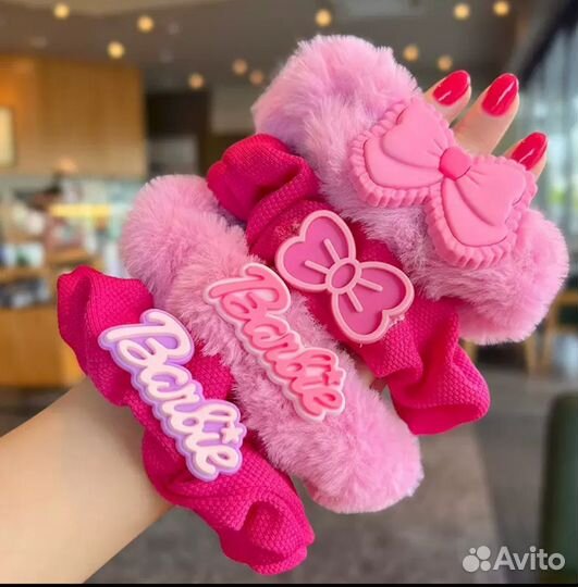 Резинки для волос Барби