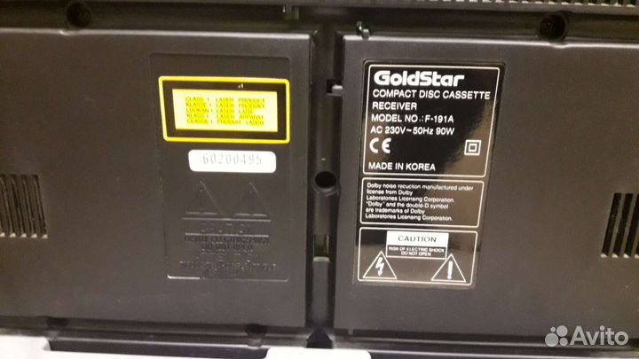 Музыкальный центр Goldstar F-191A
