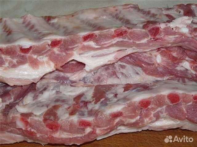Ребра свиные суп и гриль