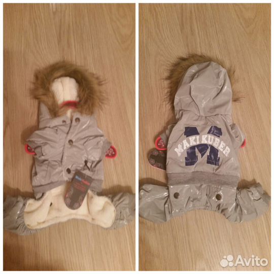 Новый зимний комбез для собак мелких пород