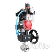 Кран шаровой DN.ru BV3232P(2pc) -FP-T-ISO-H Ду40 Ру63, полнопроходной внутренняя резьба, нержавеющая