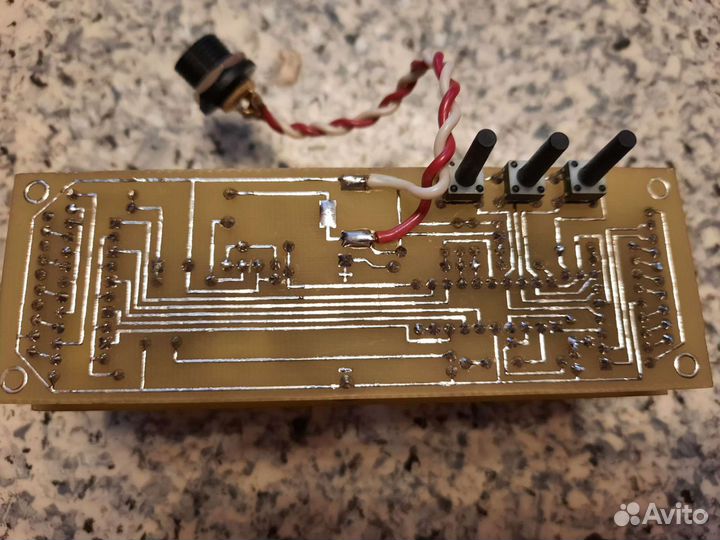 Часы на газоразрядных индикаторах ин-12А на микрок