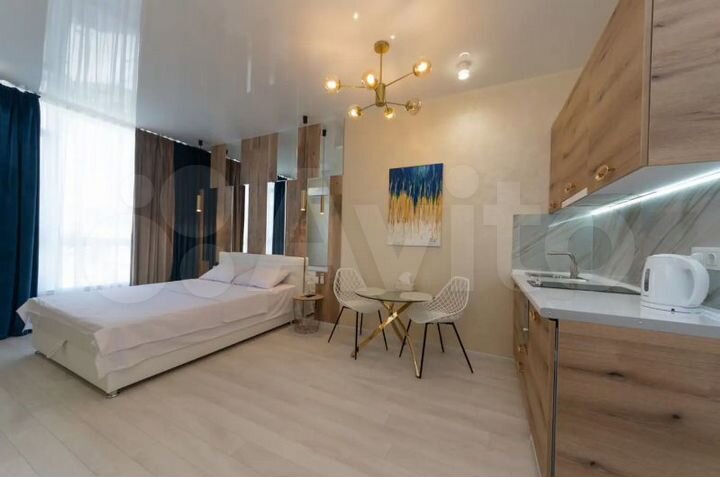 Апартаменты-студия, 26 м², 2/3 эт.