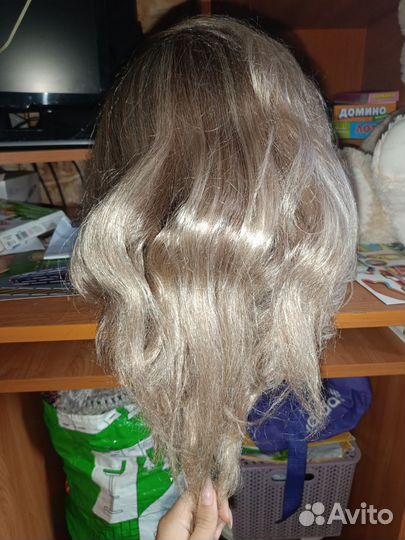 Учебный маникен голова для причесок и стрижек