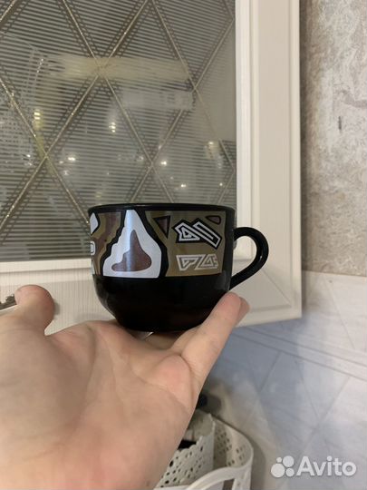 Набор 6 чашек и 4 блюдца