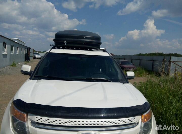 Автобокс на крышу Ветлан 1100 л на Skoda Praktik