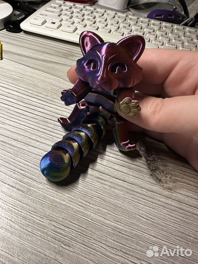 Подвижный енот