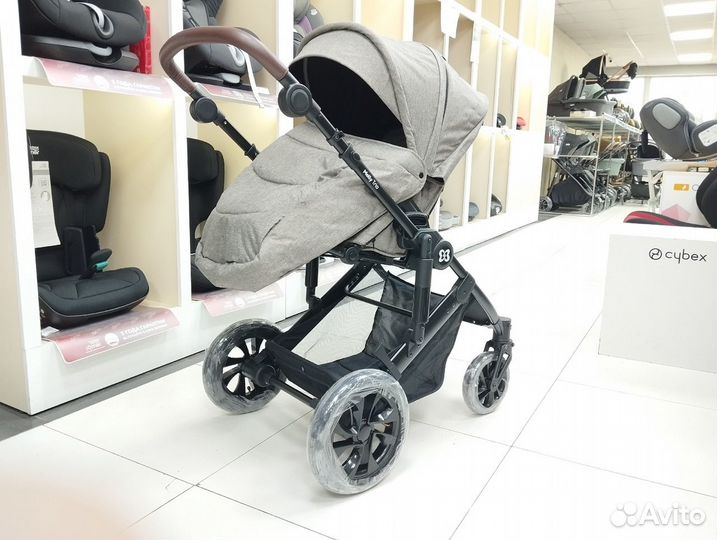 Модульная коляска 3в1 Farfello Molly Trio Beige