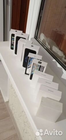 Коробка от iPhone 6, 5s, 5, 4, 4s наушники