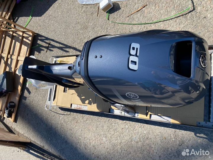 Новый лодочный мотор Yamaha F60fetl