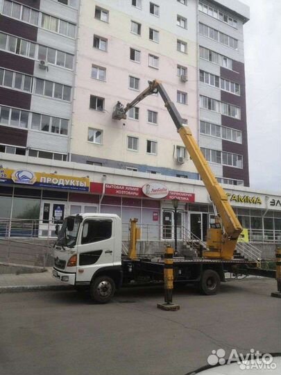 Водитель на автовышку